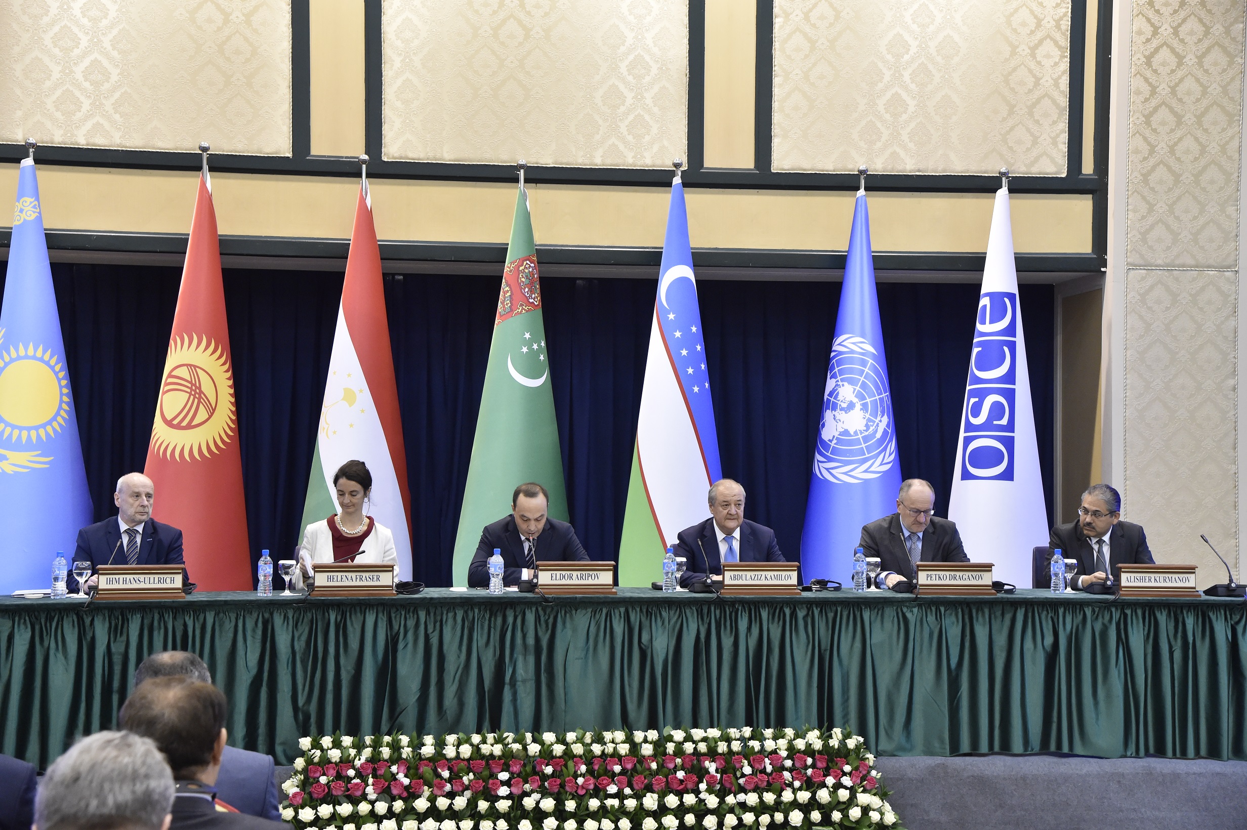 SRSG Draganov attends the International Conference “Central Asia – the ...