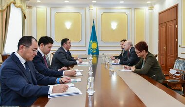 SRSG Kaha Imnadze meets with officials of Kazakhstan