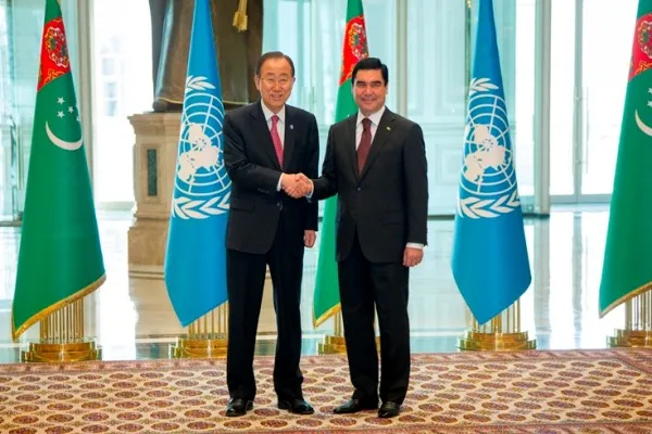 The Secretary-General's Remarks to Press with President of Turkmenistan ...