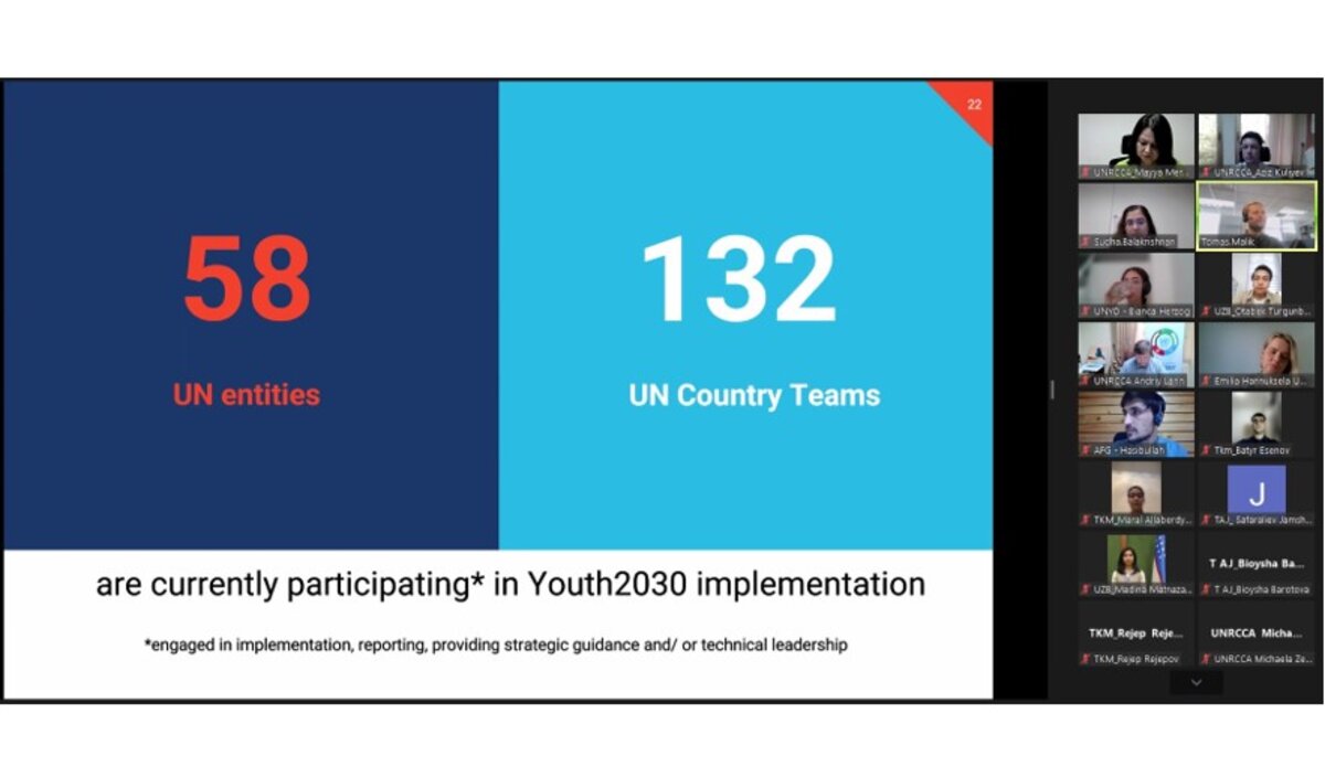 YOUTH 2030 - A STRATEGIC FRAMEWORK FOR YOUTH ENGAGEMENT | UNRCCA
