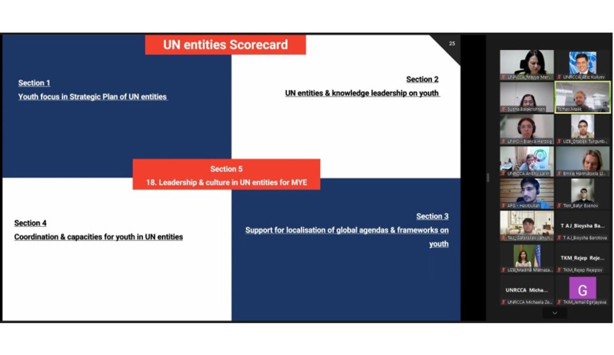 YOUTH 2030 - A STRATEGIC FRAMEWORK FOR YOUTH ENGAGEMENT | UNRCCA