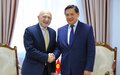 SRSG Kaha Imnadze visits Kyrgystan