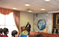 SRSG NATALIA GHERMAN LECTURED ON PREVENTIVE DIPLOMACY AT THE INSTITUTE OF INTERNATIONAL RELATIONS OF THE MINISTRY OF FOREIGN AFFAIRS OF TURKMENISTAN