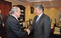 SRSG Miroslav Jenča meets with high-level officials in Tashkent
