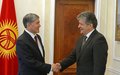 SRSG Miroslav Jenča visits Kyrgyzstan