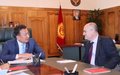 SRSG Petko Draganov visits Kyrgyzstan