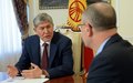 SRSG Petko Draganov visits Kyrgyzstan