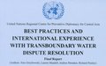 Publication “Best Practices and International Experience with Transboundary Water Dispute Resolution