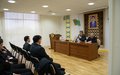 UNRCCA delivers a lecture at the Institute of the International Relations under the Ministry of Foreign Affairs of Turkmenistan