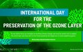 SECRETARY-GENERAL’S MESSAGE ON THE INTERNATIONAL DAY FOR THE PRESERVATION OF THE OZONE LAYER