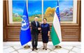 СПЕЦПРЕДСТАВИТЕЛЬ КАХА ИМНАДЗЕ ВСТРЕТИЛСЯ С ТАНЗИЛОЙ НАРБАЕВОЙ, ПРЕДСЕДАТЕЛЕМ СЕНАТА ОЛИЙ МАЖЛИСА РЕСПУБЛИКИ УЗБЕКИСТАН