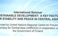 Publication “Sustainable Development: A Key Factor for Stability and Peace in Central Asia”