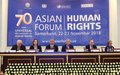 UNRCCA ATTENDS ASIAN FORUM ON HUMAN RIGHTS IN SAMARKAND 